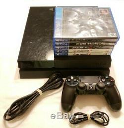 Sony Playstation 4 500go Console Bundle Avec Le Contrôleur Et 5 Jeux Bon État
