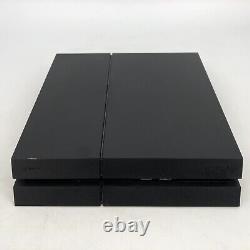 Sony Playstation 4 Noir 500 Go Bon État Avec Contrôleur Blanc + Câble D'alimentation