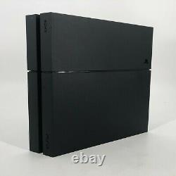 Sony Playstation 4 Noir 500 Go Bon État Avec Contrôleur + Jeu