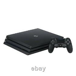 Sony Playstation 4 Pro 1 To Console Noir (ps4 Pro) Bon État Boxed K24