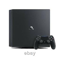 Sony Playstation 4 Pro 1 To Console Noir (ps4 Pro) Bon État Boxed K24