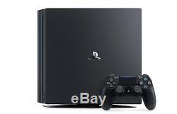 Sony Playstation 4 Pro Jet Black 1000 Mo Console Utilisé, Mais Bon État
