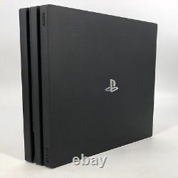 Sony Playstation 4 Pro Noir 1 To Bon État Avec Contrôleur + Hdmi/power