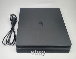 Sony Playstation 4 Ps4 Slim 500 Go Console Noire Testée Bonne Condition