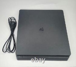 Sony Playstation 4 Ps4 Slim 500 Go Console Noire Testée Bonne Condition