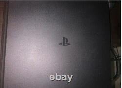 Sony Playstation 4 Slim 1 To Console Jet Black Bon État