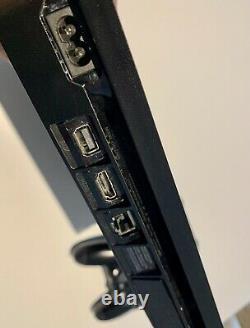 Sony Playstation 4 Slim 500 GB Jet Black Console En Bon État 2 Contrôleurs