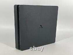 Sony Playstation 4 Slim Noir 1 To Très Bon État avec Câble d'alimentation et Jeu
