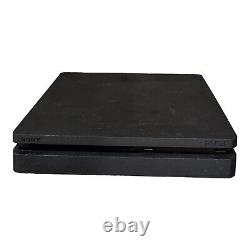 Sony Playstation 4 Slim Ps4 Slim 500 Go Jet Black Console Bon État