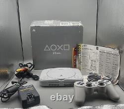 Sony Playstation Ps One Console Complete In Box Cib Très Bon État Clean