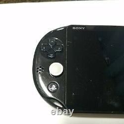 Sony Playstation Ps Vita Console Pch-2000 Black Testé Bon État