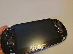 Sony Playstation Ps Vita Pch-1001 Bonne Condition Black Avec 8 Go De Mémoire