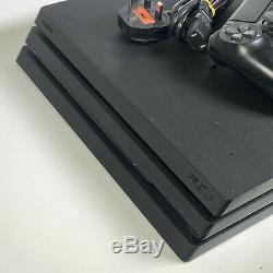 Sony Playstation Ps4 Pro 1to + Controller Jet Black Bon Etat Grade B