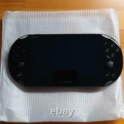 Sony Playstation Vita Ps Vita Pch-2000 Za11 Noir Très Bon État Japon
