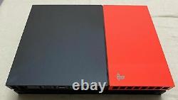 Sony Ps4 Playstation 4 500gb Noir/orange + 1 Jeu Fonctionne Parfait Bon État