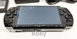 Sony Psp-2001 Black Handheld System Complete En Très Bon État