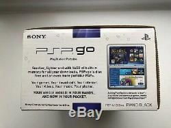 Sony Psp Go 16 Go Système Portable Noir Boxed Très Bon État