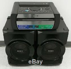 Sony Shake-x10 Haute Puissance Système Home Audio Avec Bluetooth Noir Bonne Forme