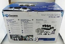 Swann Smart Security System 3k Série 8 Caméra 8 Channel 5mp 2tb Hdd Good Shape