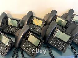 Système VoIP ShoreTel IP480G Gigabit à 8 lignes Lot de 10 téléphones en bon état