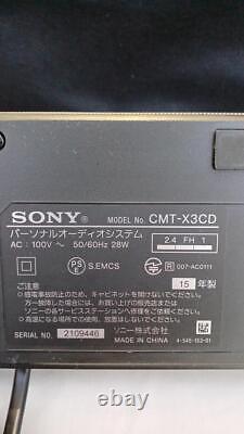 Système audio compact Sony CMT-X3CD Lecteur CD en bon état d'occasion