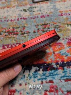 Système de jeu portable Nintendo 3DS Rouge Flamme Fonctionne en très bon état