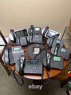 Système de téléphonie de bureau Panasonic / Shortel. Tous les appareils sont d'occasion mais en bon état.