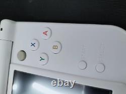 Utilisé Japonais Nintendo 3ds LL Pink Blanc Avec Tous Les Articles Red-001 (bon État)