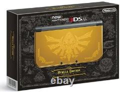 Utilisé Nintendo 3ds XL Légende De Zelda Hyrule Gold Edition Bon État