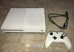 Utilisé, Très Bon État Microsoft Xbox One S 1 To Console Blanche