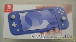 Véritable Console Portable Nintendo Lite (hdh-001) Bleu En Bon État