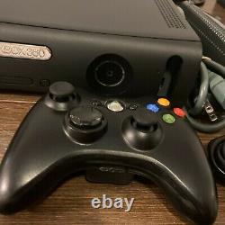 Xbox 360 Elite Black Console Et Controller Bundle 120 GB Très Bon État