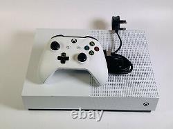 Xbox One S Édition Tout Numérique 1tb Blanche Console Bonne Condition Fonctionne Parfaitement