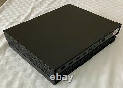 Xbox One X Console 1tb Noir +3 Jeux + Garantie + Fonctionne Parfait Bon État