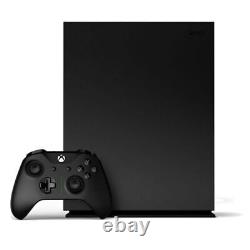 Xbox One X Project Scorpio Edition Console 1tb Noir Très Bon État
