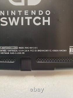(s4) Système D'interrupteur Nintendo Joy-con Bon État Testé Hac-001(-01)
